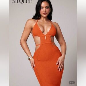 *NEW* Orange Crotchet Maxi Dress #sexy #maxi #dress #crotchet #vacation